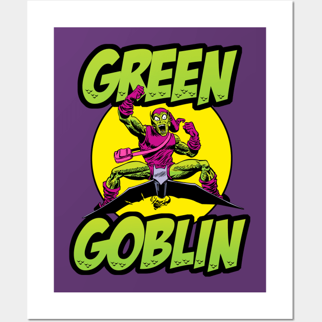 The Green Goblin Wall Art by MikeBock